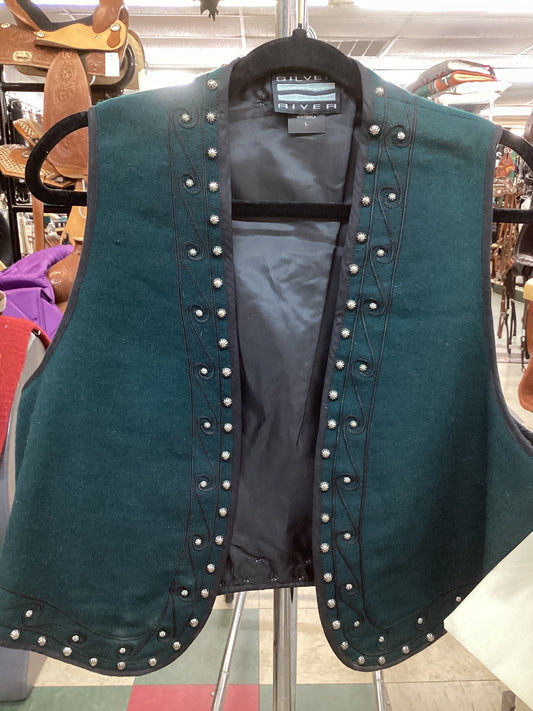 The Silver River Wool Retro Vest