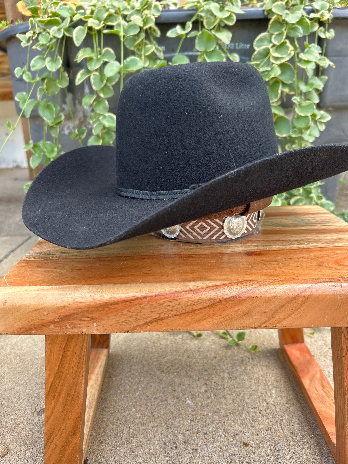 Twister Kids Felt Cowboy Hat- Black
