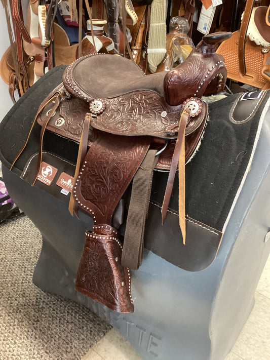 12” Pony saddle with hoods