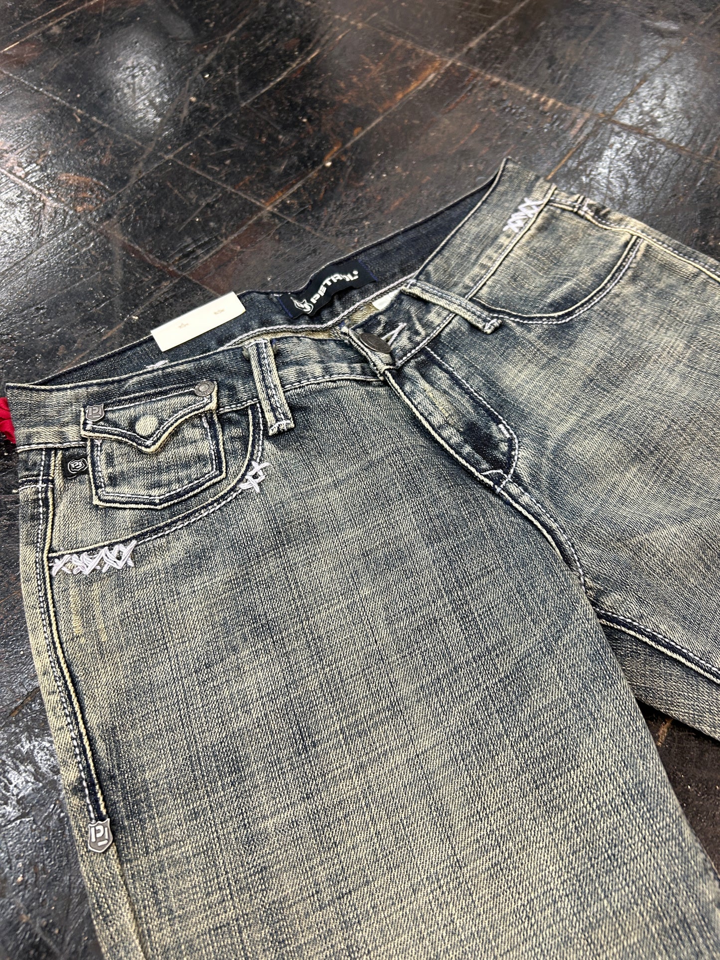 *VINTAGE* Petrol® Zoe Low Rise Jeans