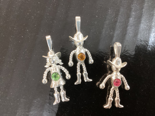 Kowboy Kids Birthstone Charms