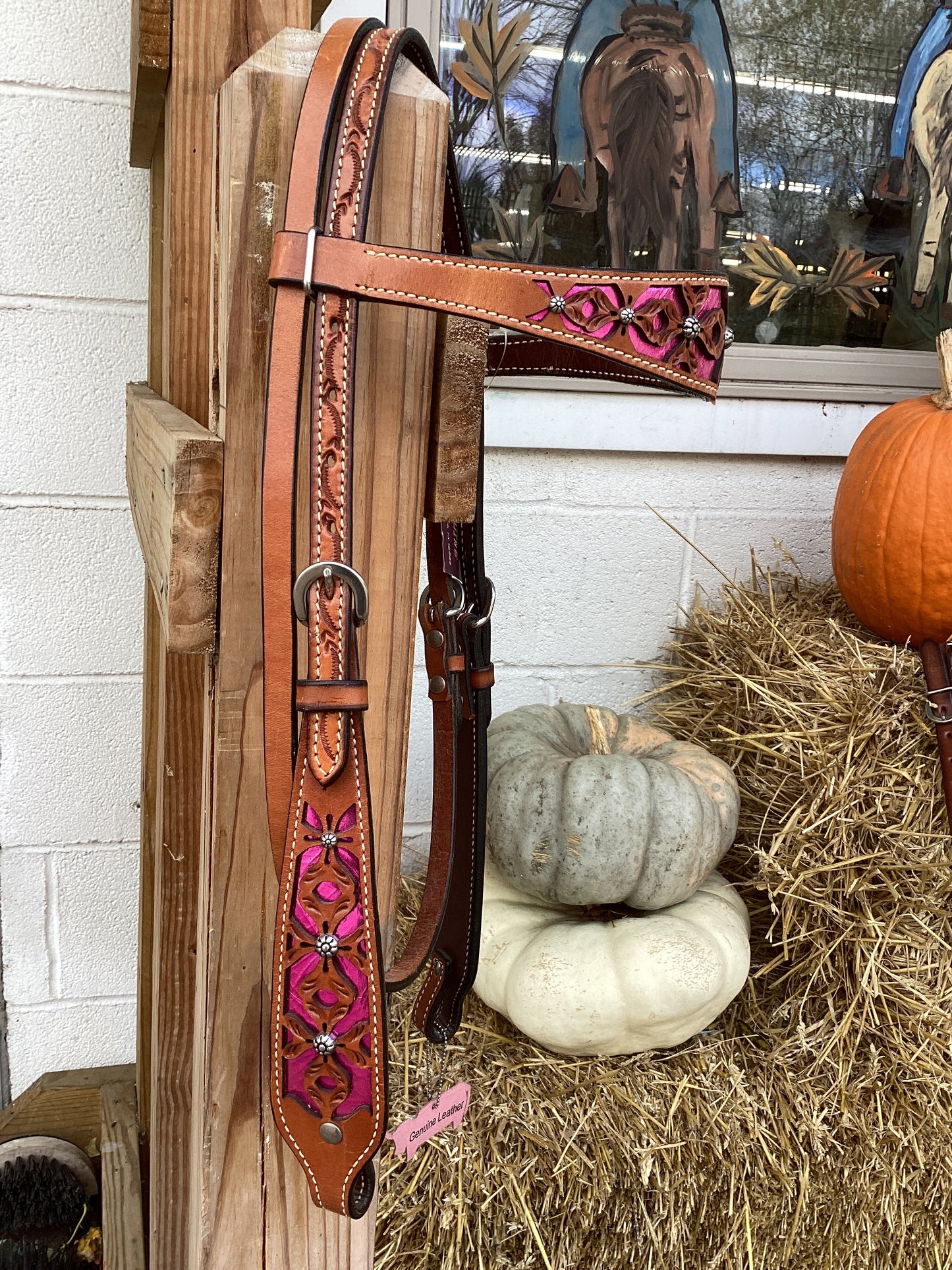 Metallic Pink Tack Set by Bar H Equine