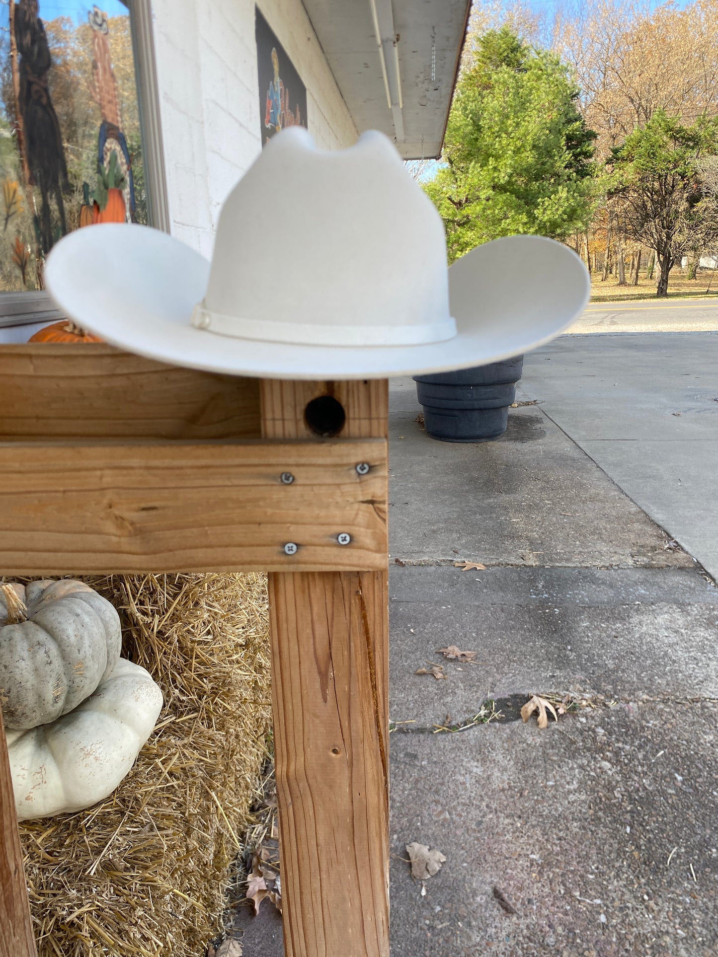 Stallion by Stetson 2X White Felt-Used
