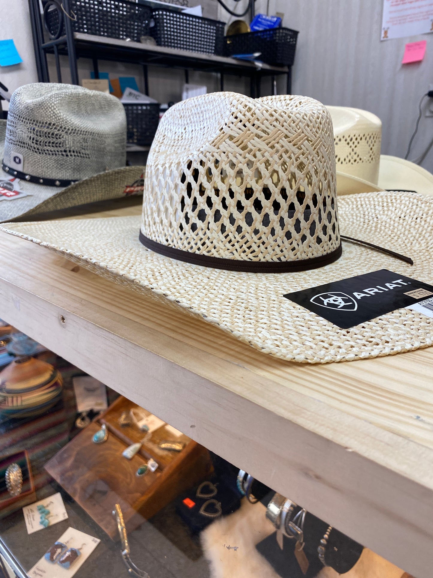Ariat Straw Cowboy Hat A73150