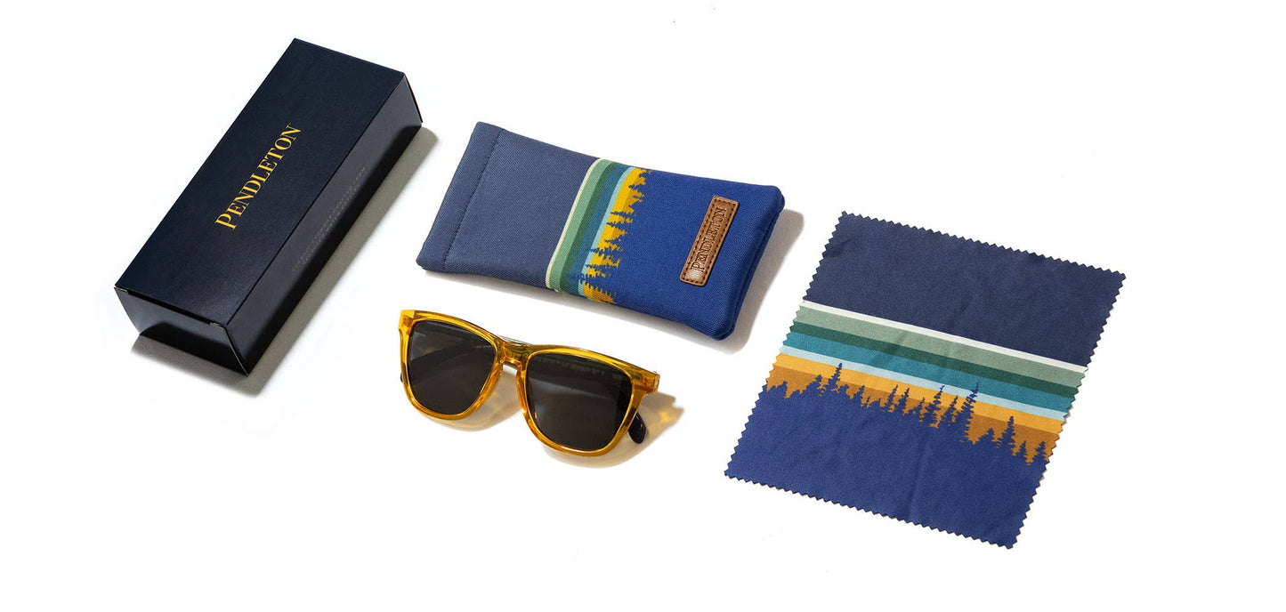 Pendleton Sunglasses - Kegon: Orange Crystal