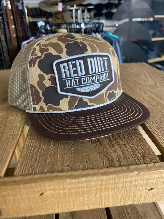 Red Dirt Hat Co. Camo Hat- Youth