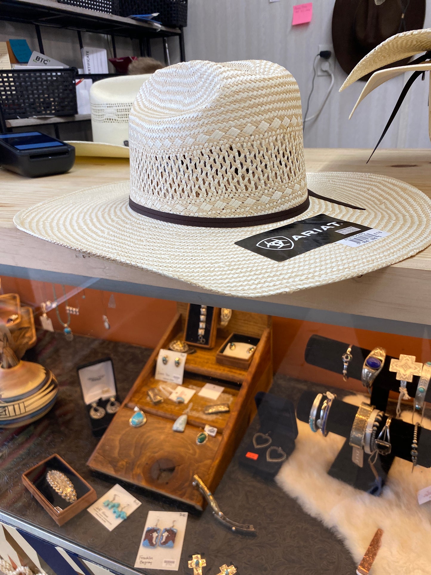 Ariat Straw Cowboy Hat A73110