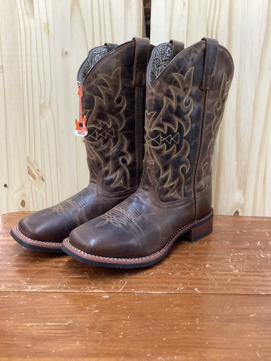 Cowboy Approved Tan Distressed