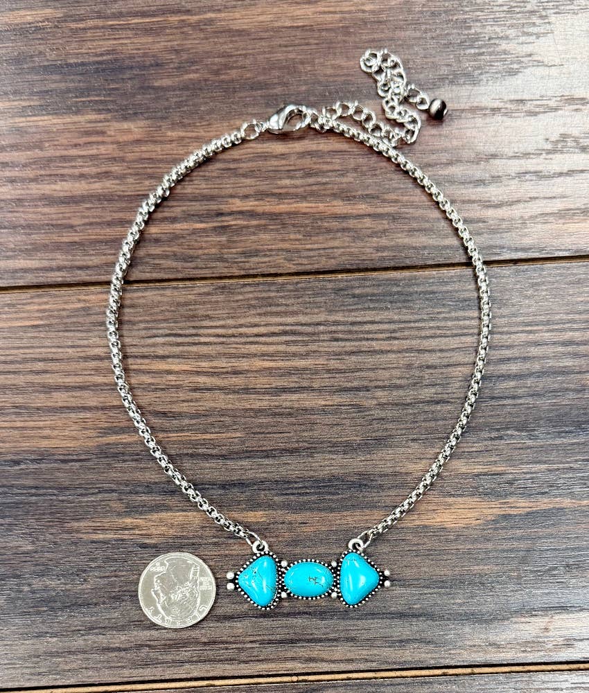 Handmade Navajo Turquoise Necklace
