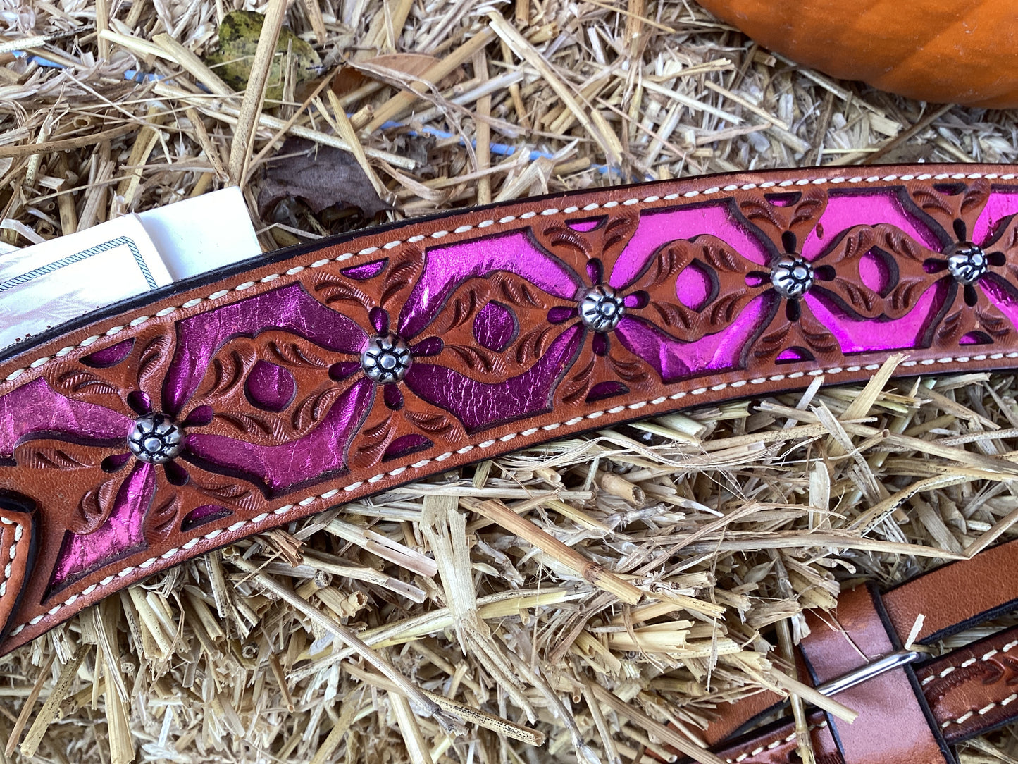 Metallic Pink Tack Set by Bar H Equine