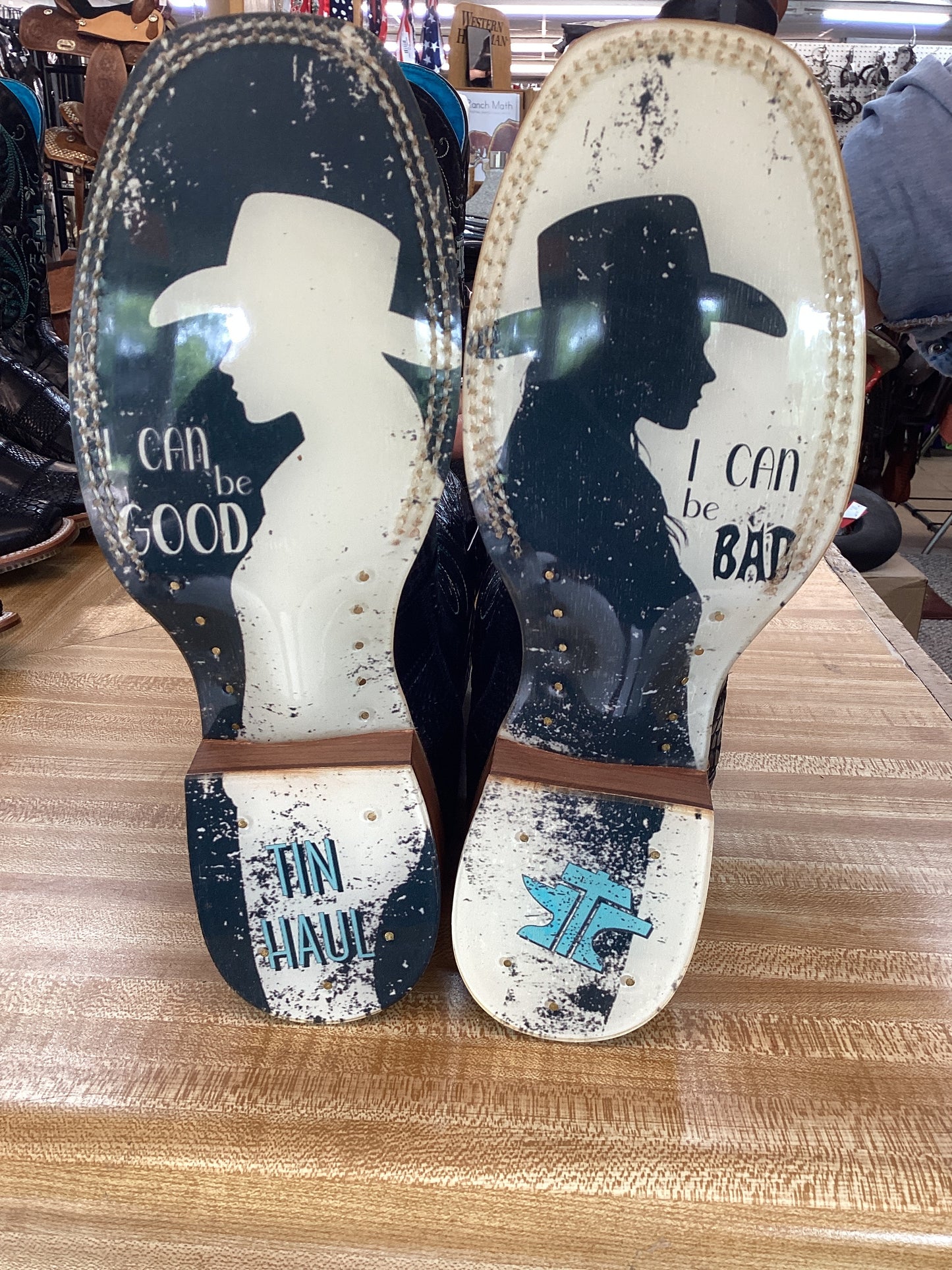 Tin Haul Checker’d Boots