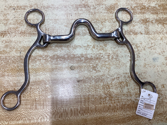 Stainless Steel Curved Shank U Shaped Port Bit