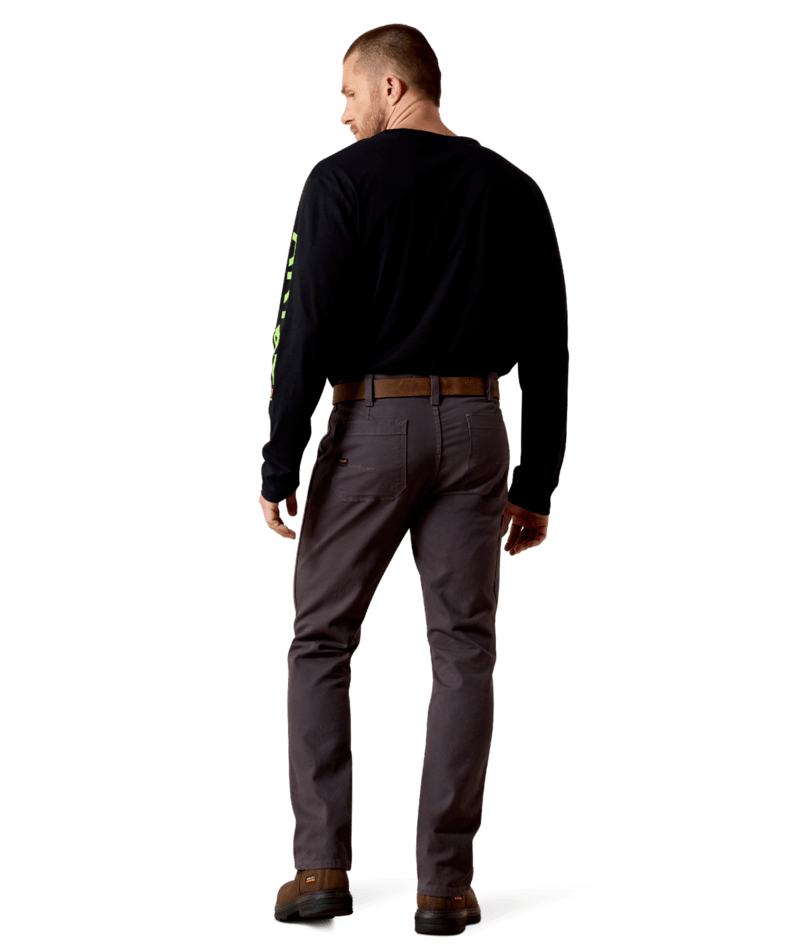 Ariat Work® Men’s M4 Relaxed Straight Leg Made Tough Pant-Rebar Gray