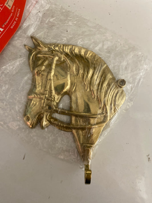 Brass Horsehead Hook