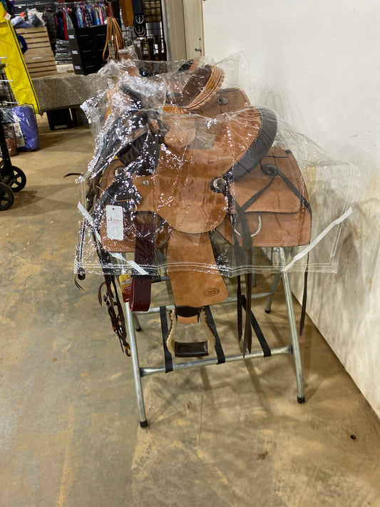 Clear Western Saddle Cover