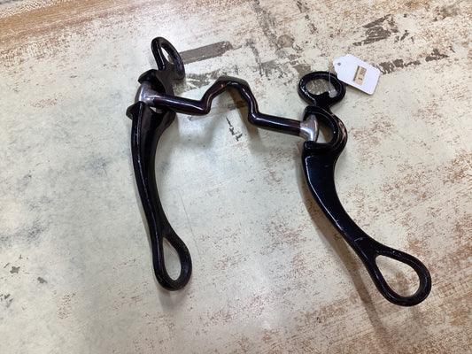 Stainless Steel Cathedral Port Painted Black Bit