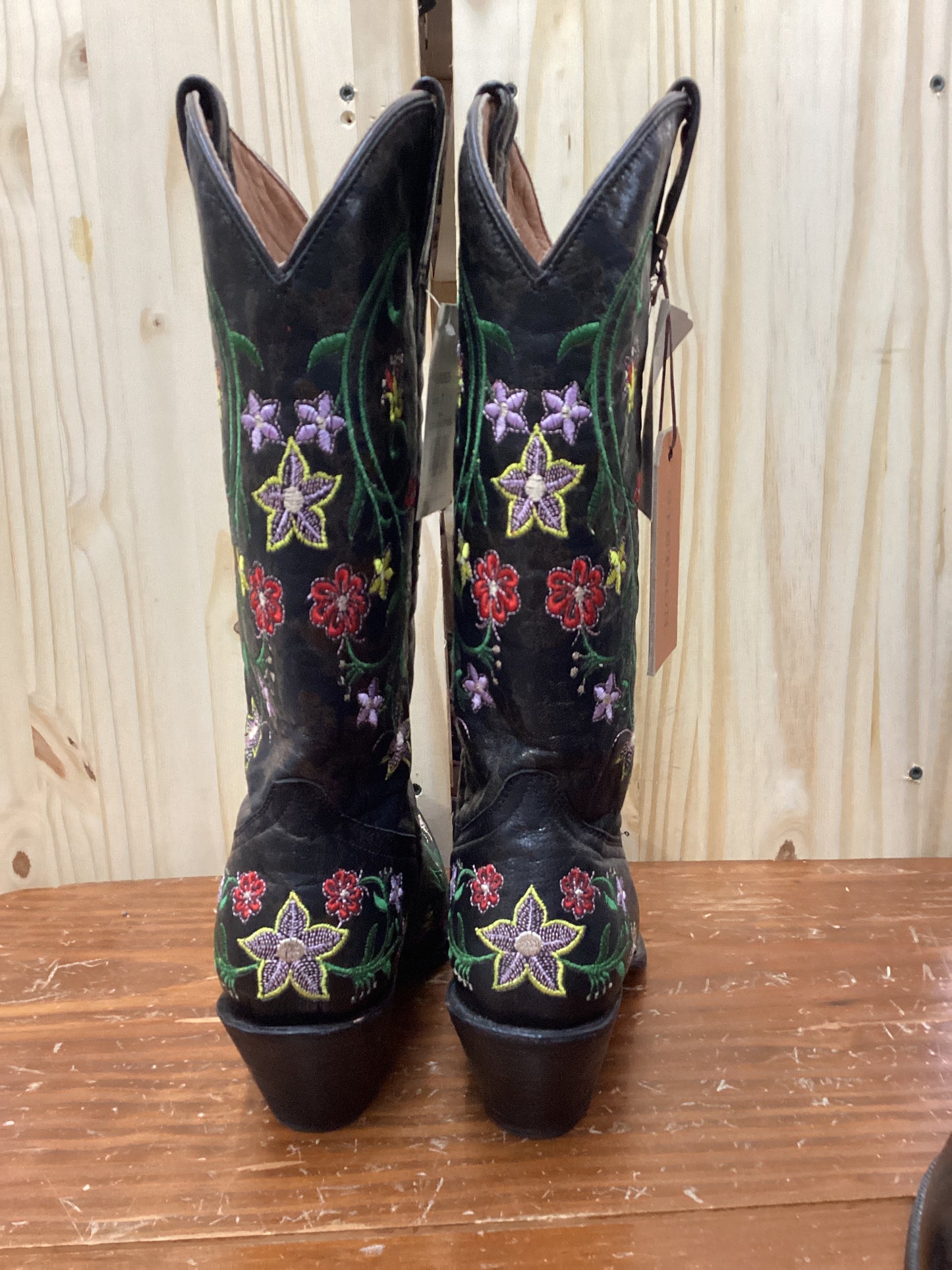 Stetson Black Crackle and Floral