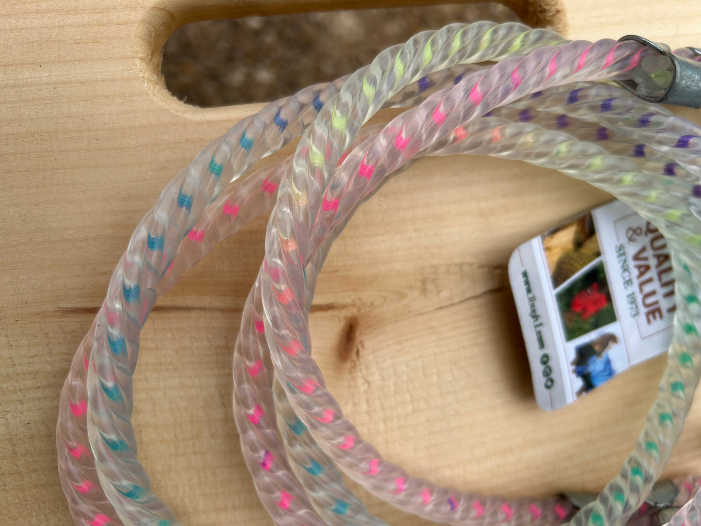 Tough 1® Rainbow Core Rubber Reins