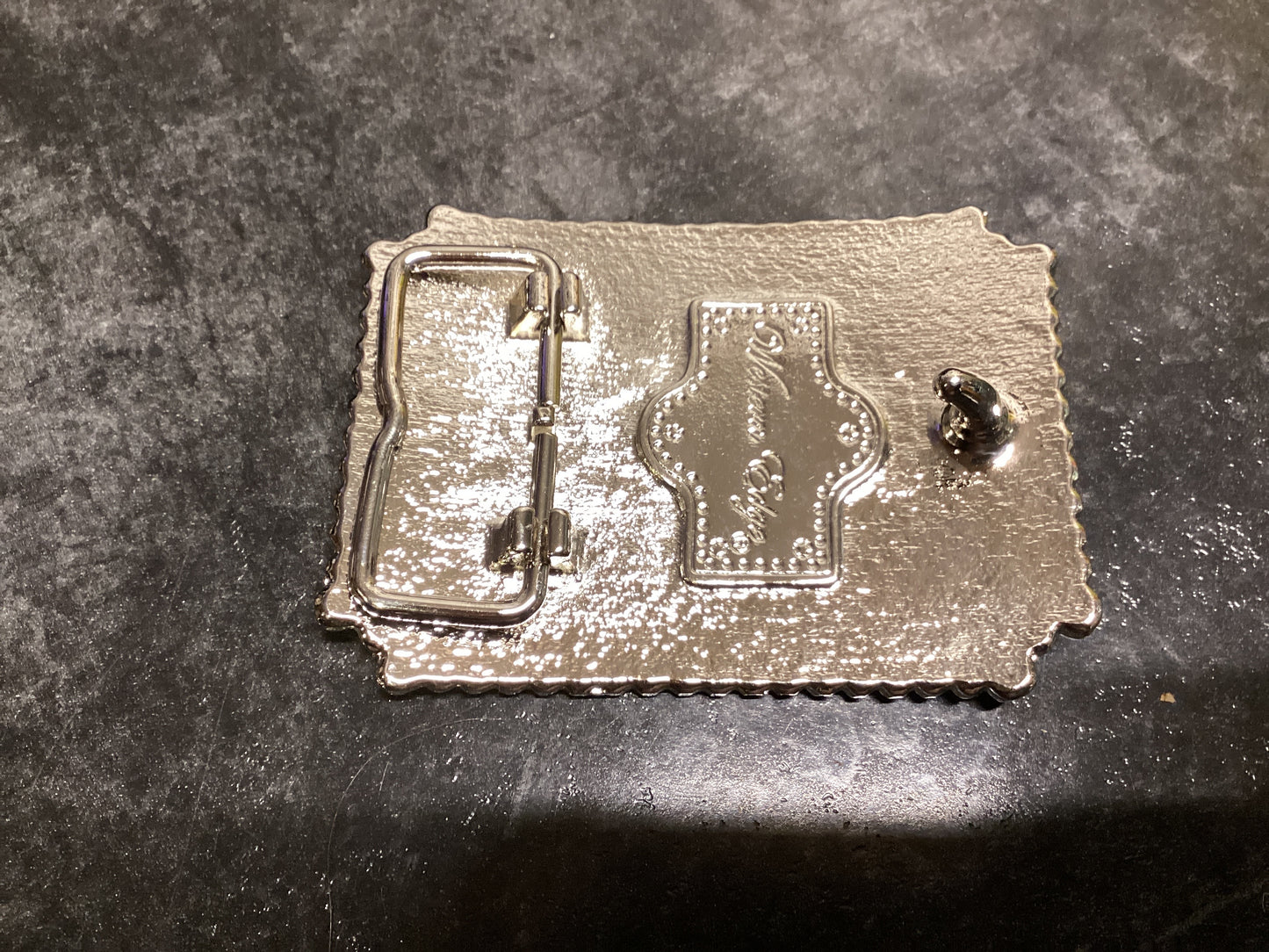 Praying Cowboy Square Belt Buckle