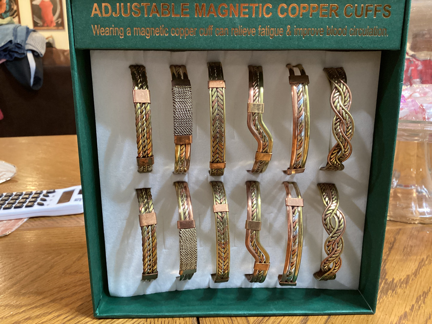 Adjustable Magnetic Copper Cuffs