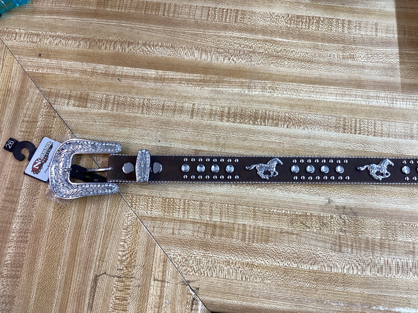 Nocona Belt Company Running Horse Kids Belt