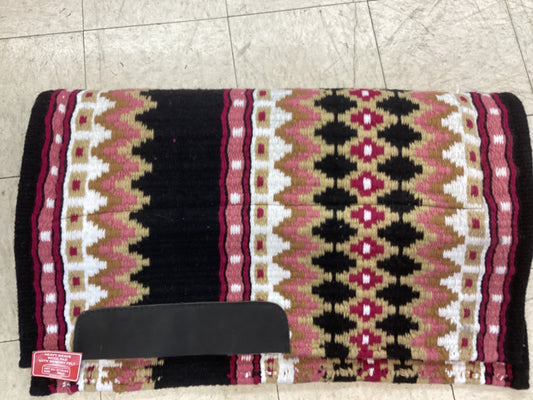 38”x34” Heavy Weave Wool Saddle Pad with Memory Felt by SHowman