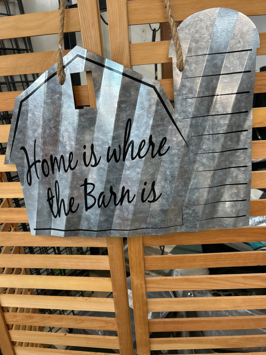 Home is where the Barn is…