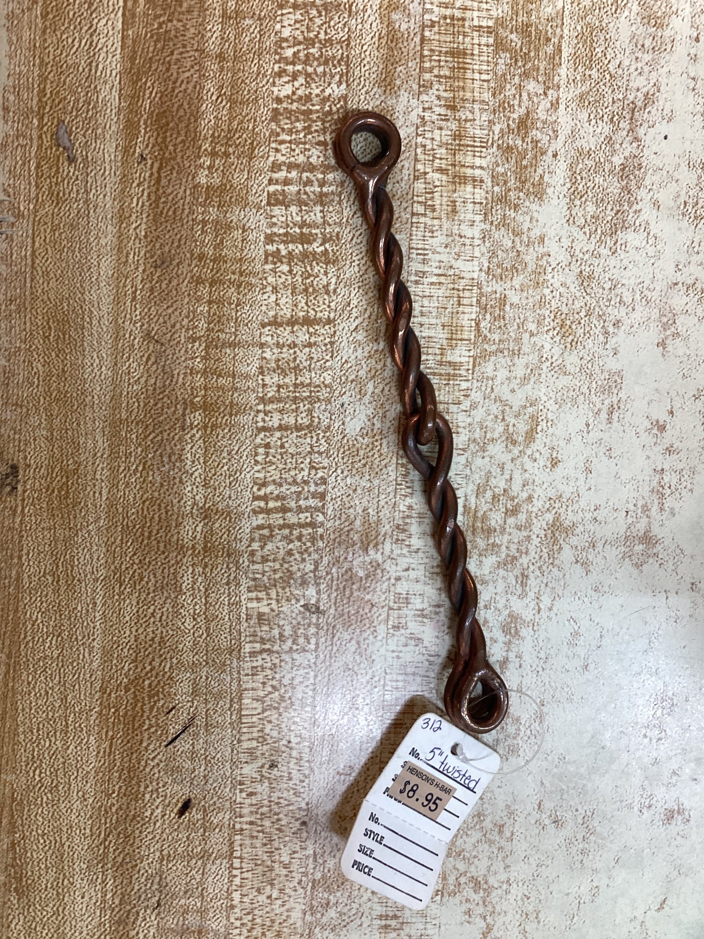 5” Thicker Copper Twisted Wire Mouthpiece for Bit