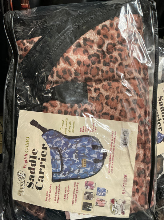 English Cheetah Saddle Carrier