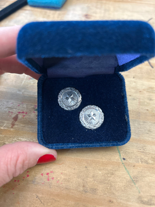 Arizona Retro Silver Earring