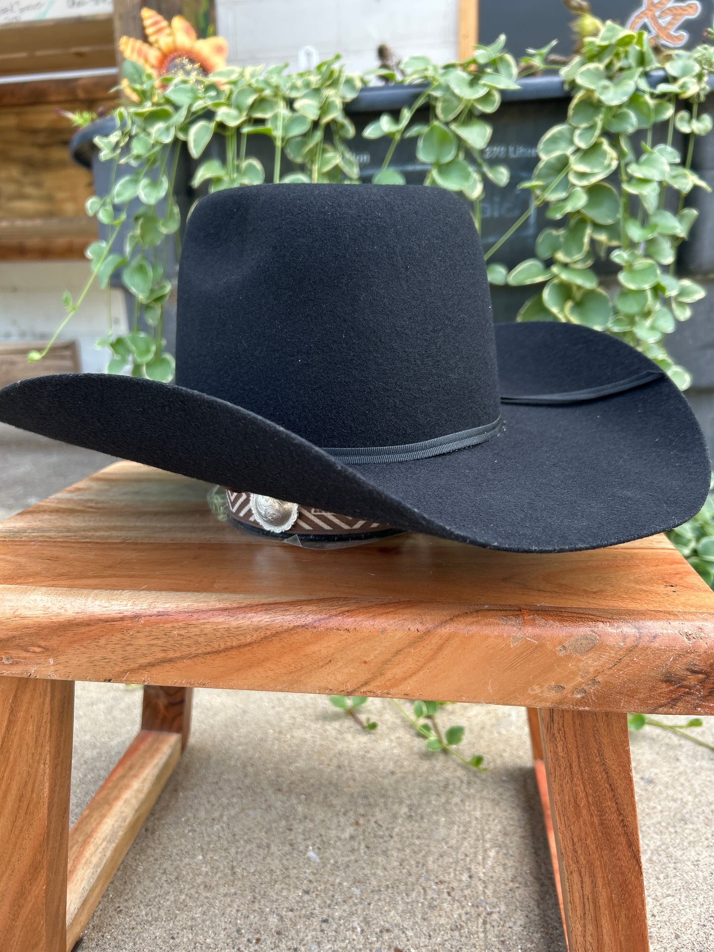 Twister Kids Felt Cowboy Hat- Black