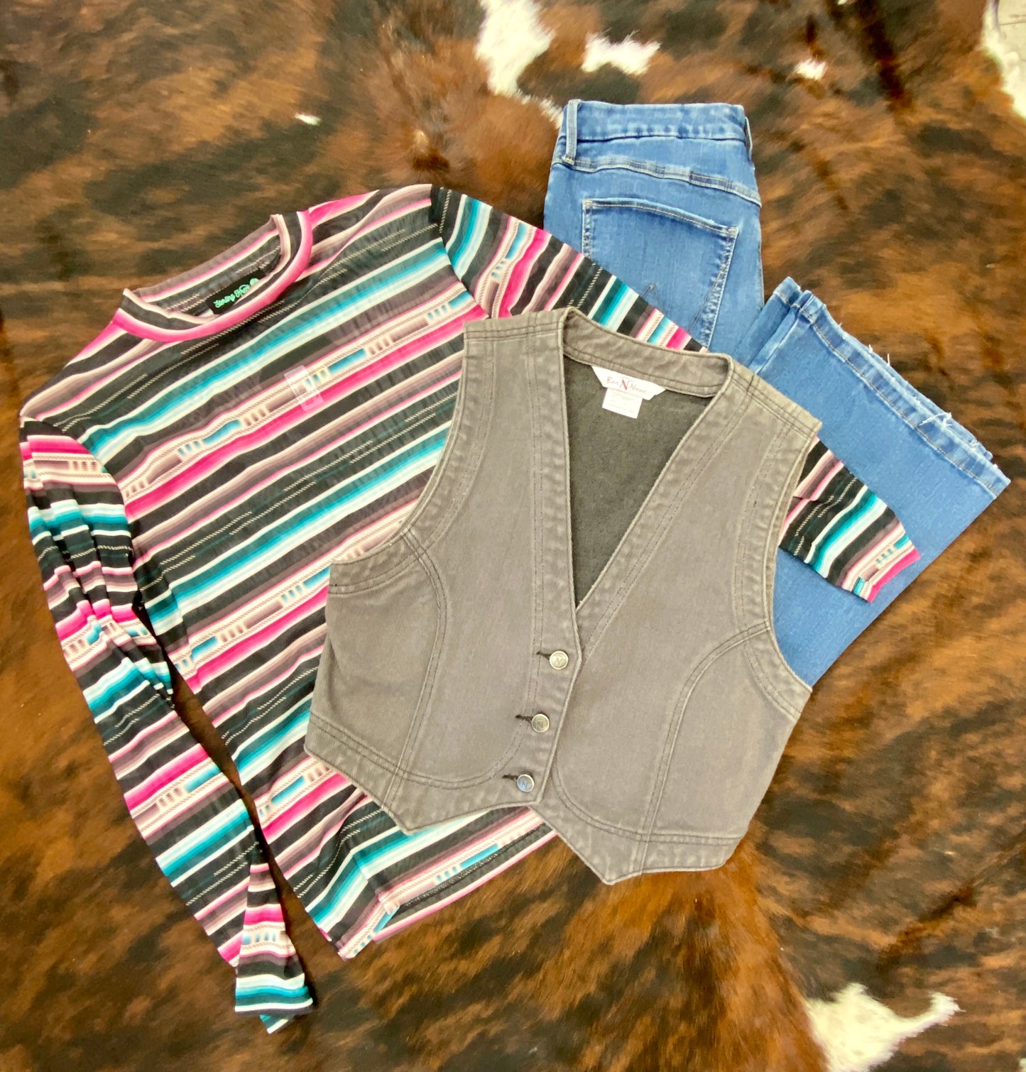 The Storm Cloud Retro Vest