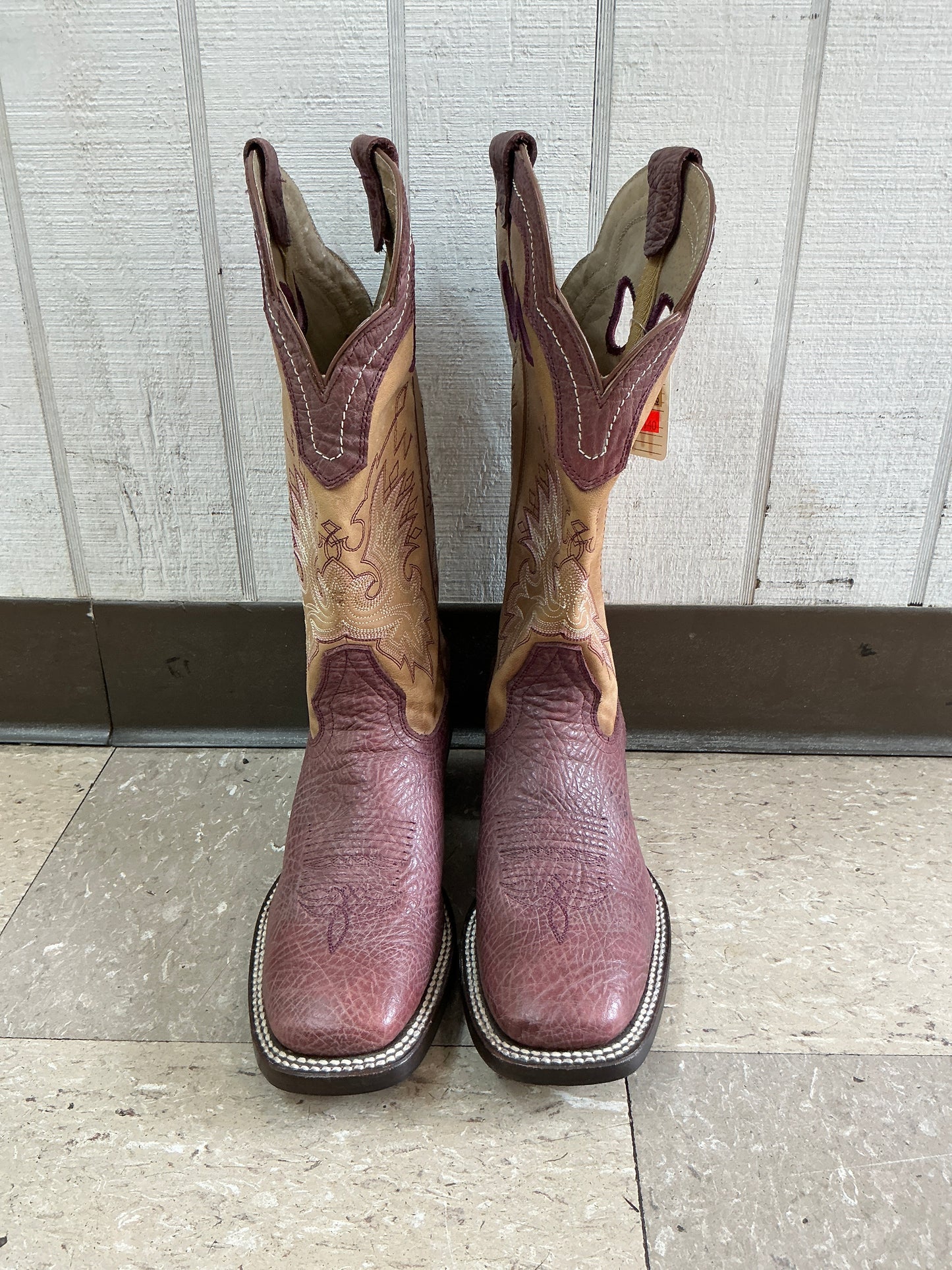 Double H Pink Angel Square Toe-CLEARANCE