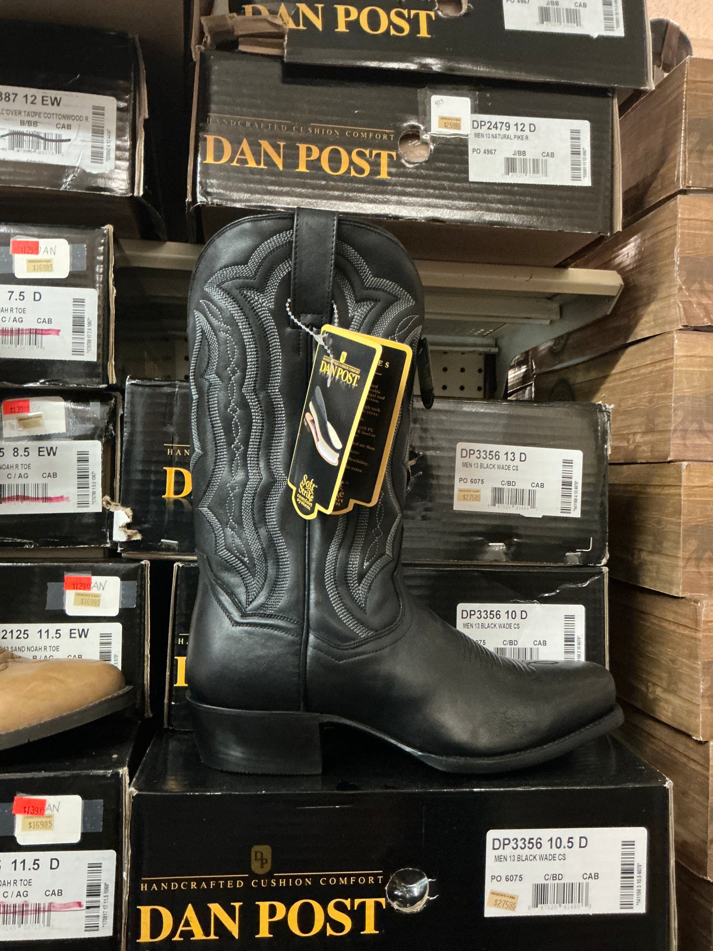Dan Post Black Wade DP3356