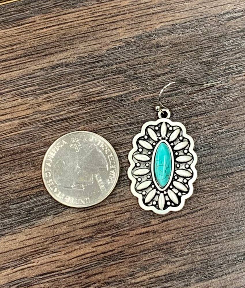 Boho Turquoise Earrings