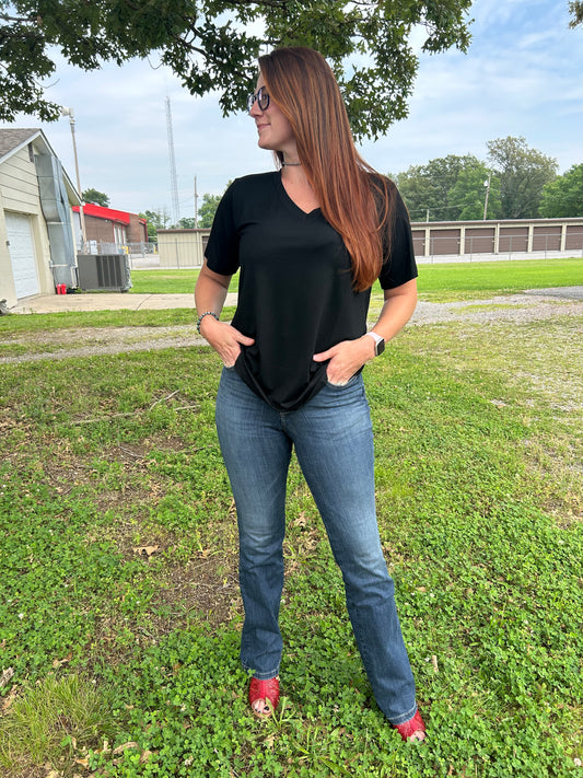 Simple Sterling Black T-Shirt by Sterling Kreek