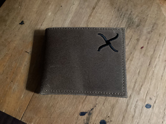 Twisted X Bifold Wallet- Black X