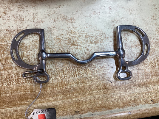 Stainless Steel Curved Straight Mouth D Ring Bit