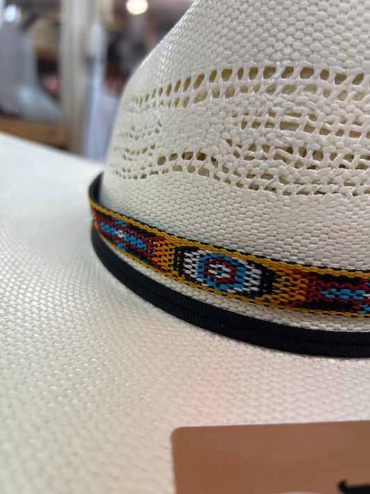 1/2" Genuine Horsehair Tapestry Hatband