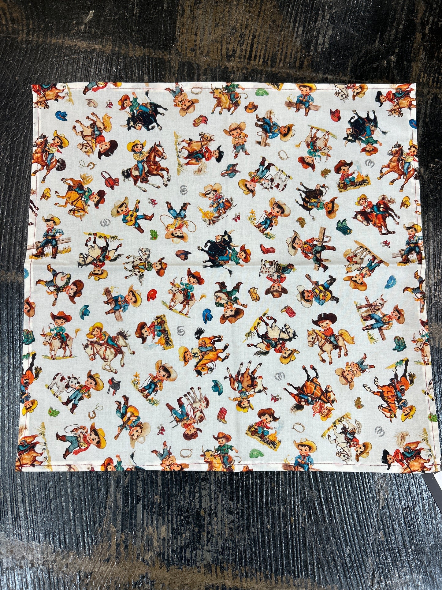 Retro Cowkid Handkerchief