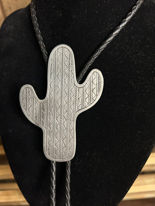 Don’t Be Prickly- Cactus Bolo Tie