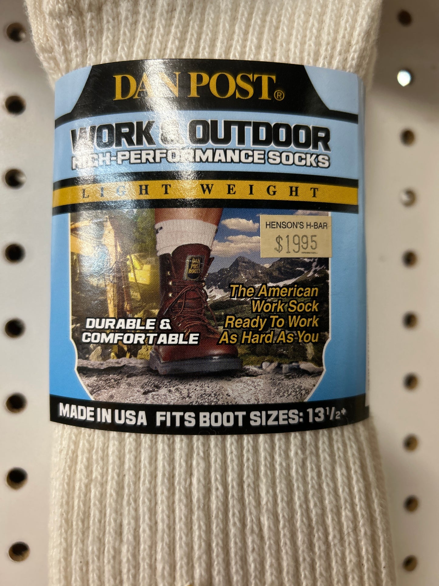 Dan Post Work & Outdoor High-Performance Socks-Lightweight