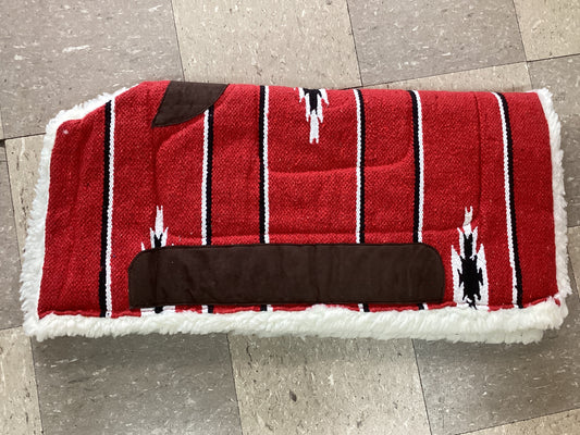 32”x32” Cutback Navajo Blanket Saddle Pad by Tough 1