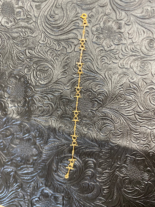 Snaffle Bit Bracelet by Montana Silversmith