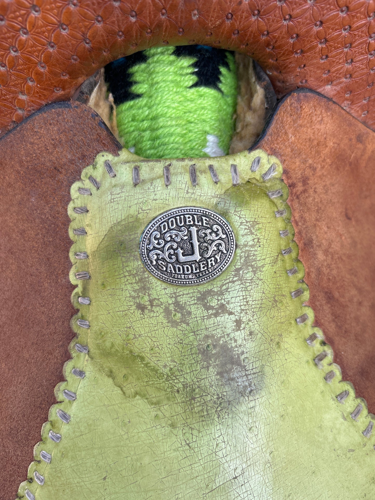 Lynn McKenzie Special 14” Barrel Saddle by Double J Saddlery