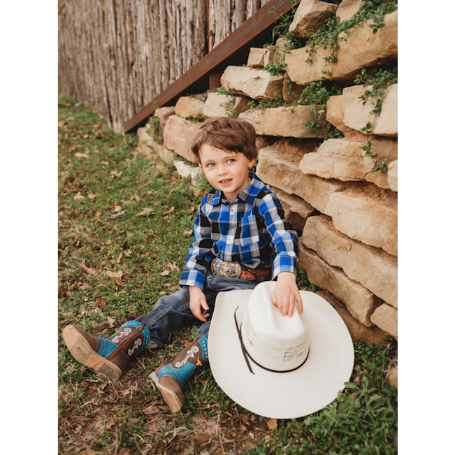 "Nash" Longhorn Kids Boots