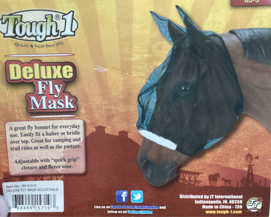 Deluxe Fly Mask with Ears