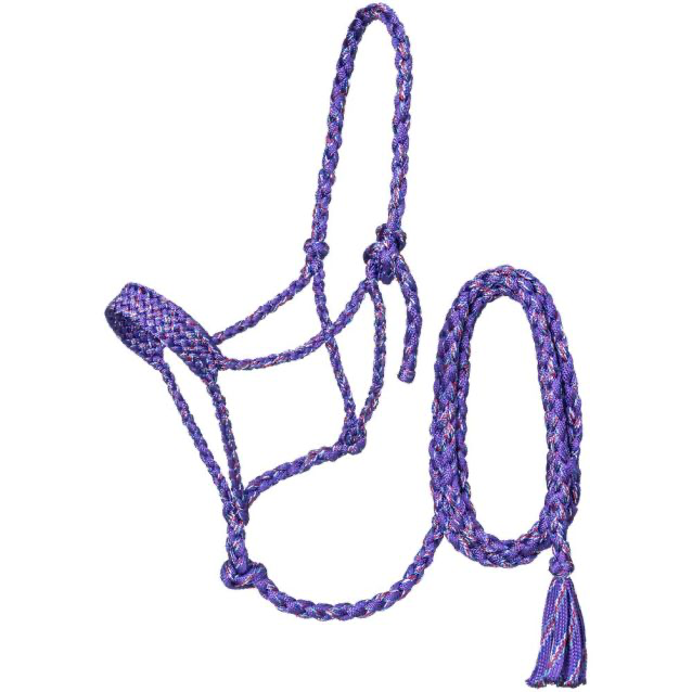 Pony Mule Tape Halter with 10’ Lead