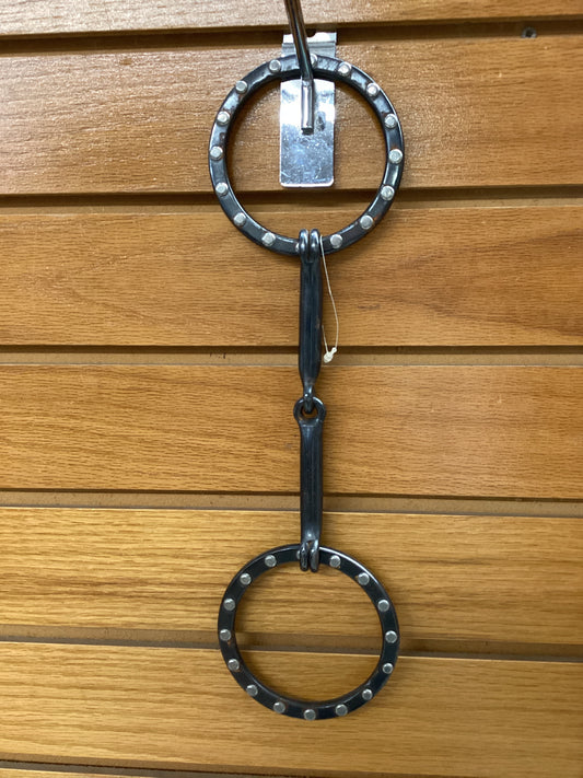 Fully Iron Jointed Snaffle Bit