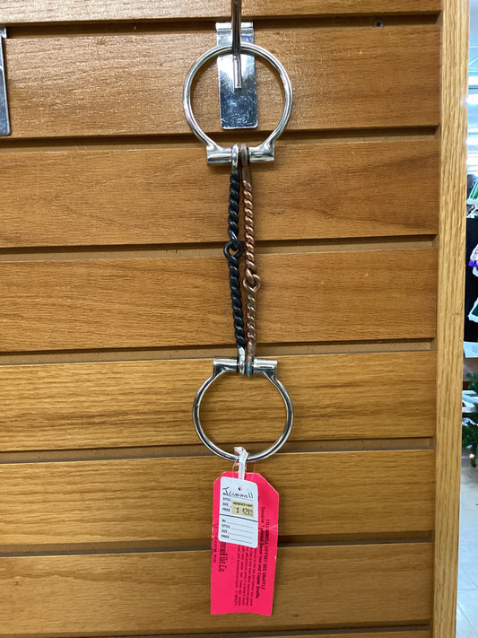Trammell Offset Dee Snaffle Bit